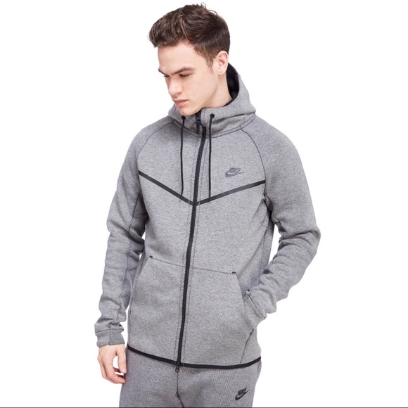 men's nike tech fleece full zip windrunner jacket